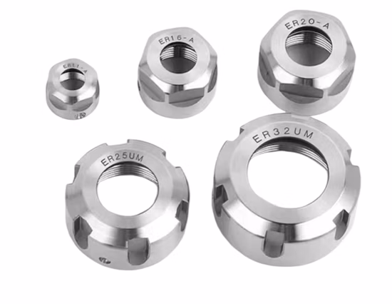콜릿 클램프용 Er 너트 Er25um 유형 클램핑 너트